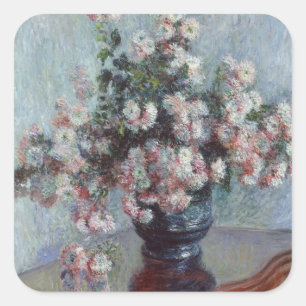 Chrysanthemae Vierkante Sticker
