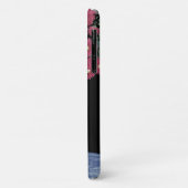 Chrysanthema's, stromend water, Japanse Floral Case-Mate iPhone Case (Achterkant/links)