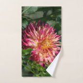 "Chrysanthème d'automne" Impression botanique (Serviette à main)