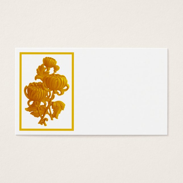 Chrysanthème jaune (Devant)