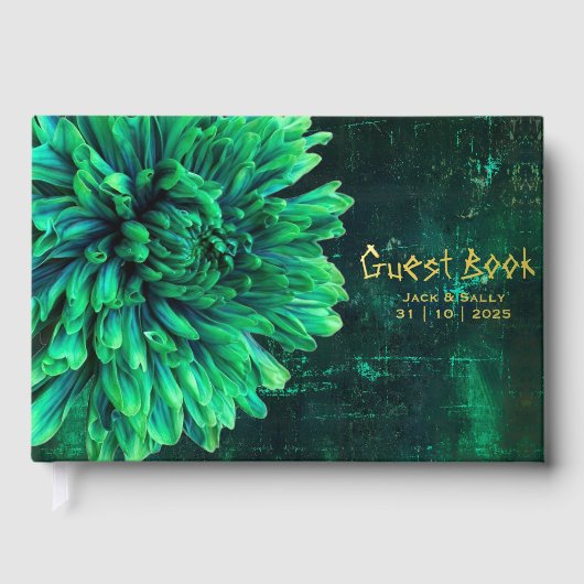 Chrysanthème noir et vert (Recto)