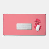 Chrysanthème rose (Clavier et souris)