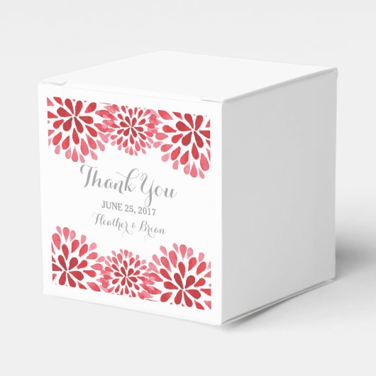 Chrysanthème rouge Ballotins (Verso)