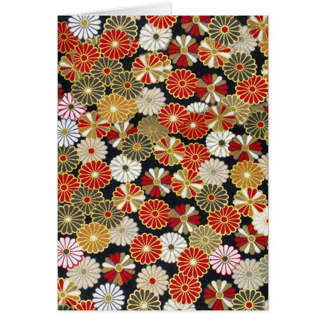 Chrysanthèmes en or (Devant)