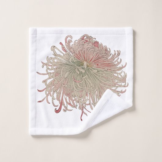 Chrysanthèmes japonais (Gant de toilette)