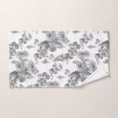 Chrysanthèmes Lilac, ensemble de serviettes de bai (Serviette à main)