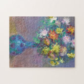 Chrysanthèmes par Claude Monet Puzzle (Horizontal)