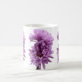 Chrysanthèmes pourpres Mug (Centre)