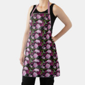 Chrysanthèmes roses Motif floral tablier (Insitu)