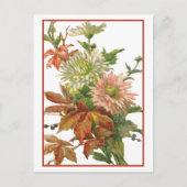 Chrysanthemum Autumn Fine Art Briefkaart (Voorkant)