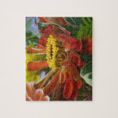 Chrysanthemum bloem legpuzzel (Verticaal)