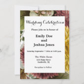 Chrysanthemum Bloem Mum Floral Kaart (Voorkant)