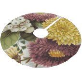 Chrysanthemum Bloem Mum Floral Kerstboom Rok (Gekanteld)