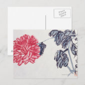 Chrysanthemum Briefkaart (Voorkant / Achterkant)