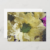 CHRYSANTHEMUM BRIEFKAART (Voorkant / Achterkant)