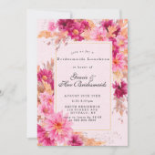 Chrysanthemum Chrysanthemum Bridesmaids Invitation (Devant)