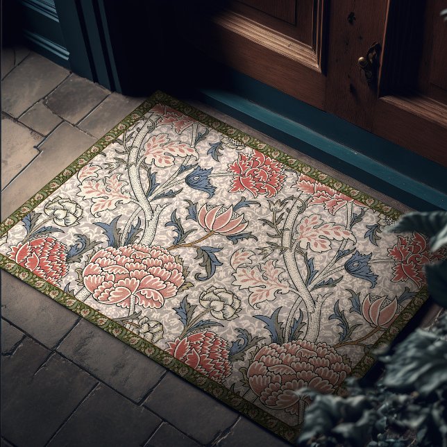  Chrysanthemum Dusty Roos Floral Morris Deurmat (Creator heeft geüpload)