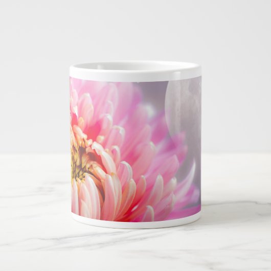 Chrysanthemum en Moon Jumbo Mok (Voorkant)