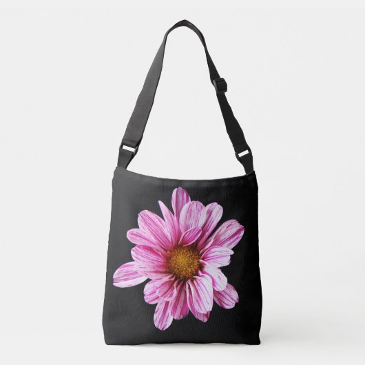 Chrysanthemum Flower cbbcna Crossbody Tas (Voorkant)