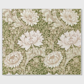 Chrysanthemum Gold, William Morris Cadeaupapier (Vlak)