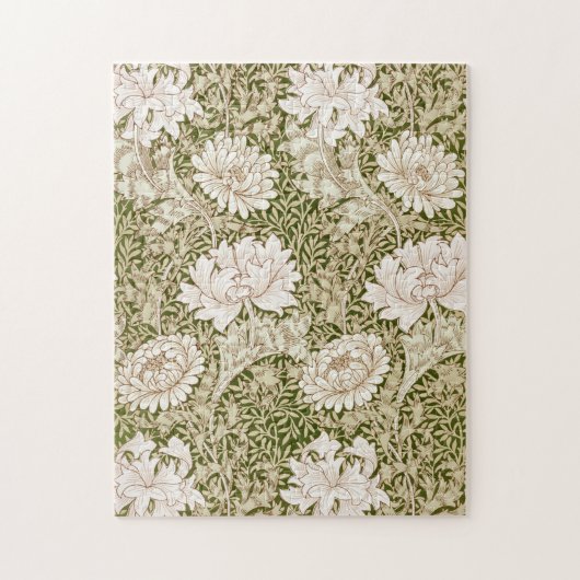 Chrysanthemum Gold, William Morris Legpuzzel (Verticaal)