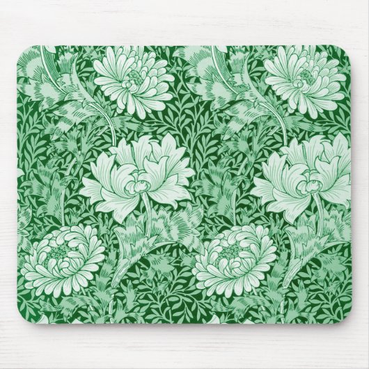 Chrysanthemum Green, William Morris Muismat (Voorkant)