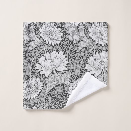 Chrysanthemum Grey, William Morris (Gant de toilette)
