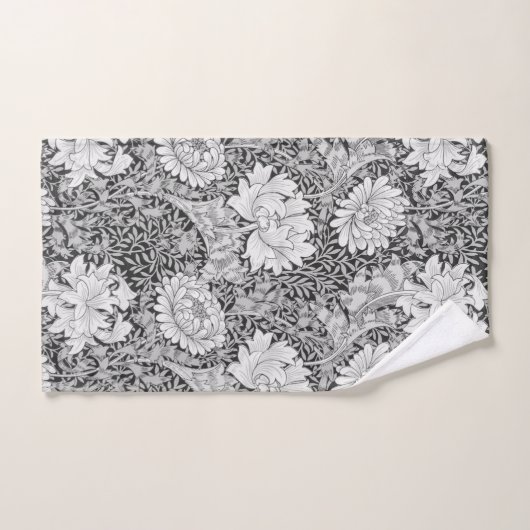 Chrysanthemum Grey, William Morris (Serviette à main)