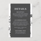 Chrysanthemum Ink Détails de l'article Carte de bo (Devant)