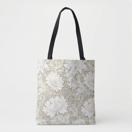 Chrysanthemum Ivory, William Morris Draagtas (Voorkant)