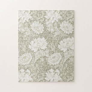 Chrysanthemum Ivory, William Morris Legpuzzel