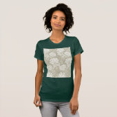 Chrysanthemum Ivory, William Morris T-shirt (Voorkant volledig)