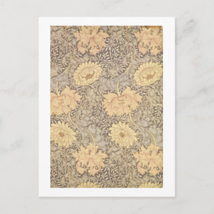 'Chrysanthemum' mapontwerp, 1876 Briefkaart