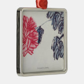 Chrysanthemum Metalen Ornament (Rechts)