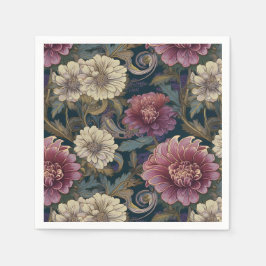 Chrysanthemum Napkin Servet