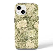 Chrysanthemum Olijfgroen William Morris Iphone14
