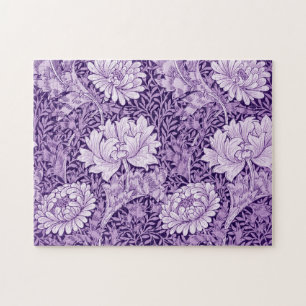 Chrysanthemum Paars, William Morris Legpuzzel
