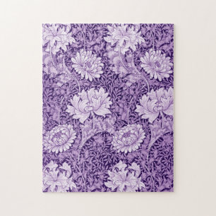 Chrysanthemum Paars, William Morris Legpuzzel