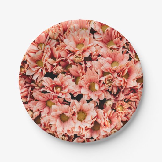 Chrysanthemum Papieren Bordje (Voorkant)