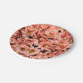 Chrysanthemum Papieren Bordje (Gekanteld)