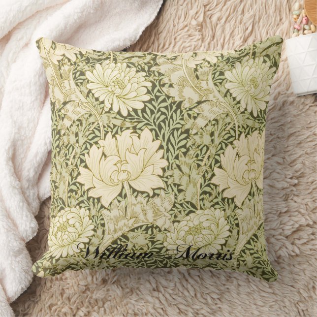 Chrysanthemum patroon - William Morris Kussen (Deken)