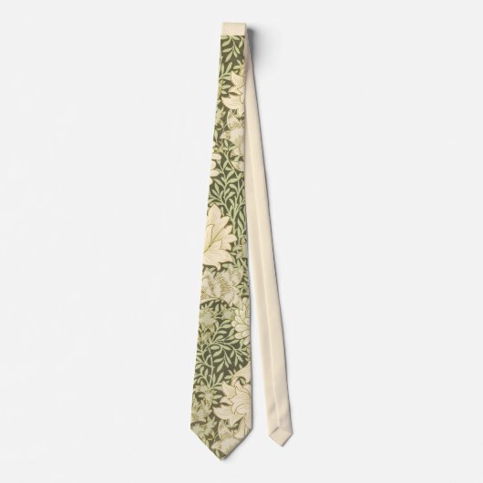 Chrysanthemum Pattern (door William Morris) Stropdas (Voorkant)