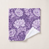 Chrysanthemum Purple, William Morris (Gant de toilette)