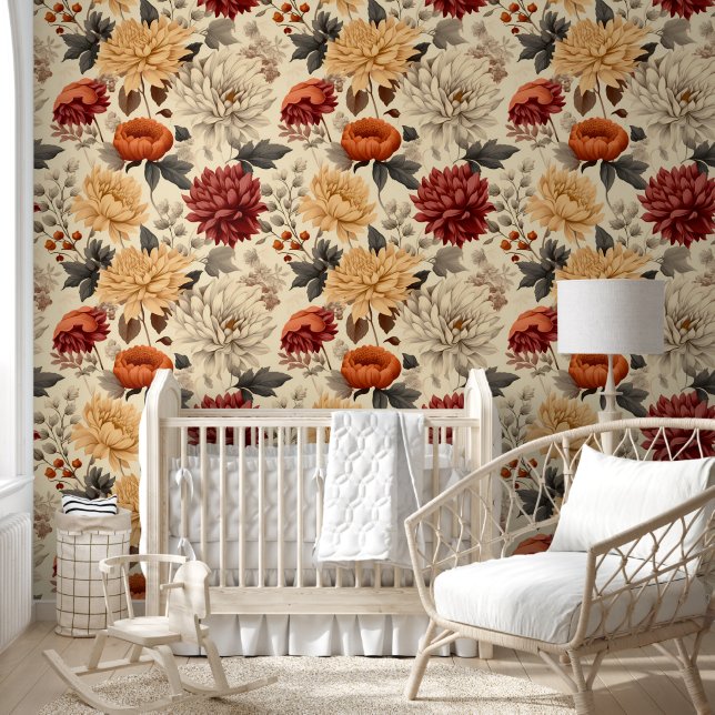 Chrysanthemum-symfonie Behang (Kinderen)