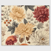 Chrysanthemum-symfonie Cadeaupapier (Vlak)