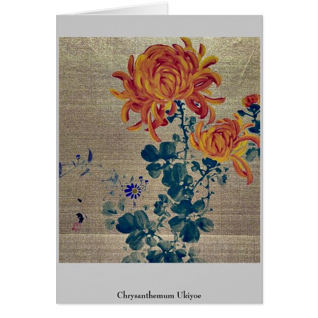 Chrysanthemum Ukiyoe (Voorkant)