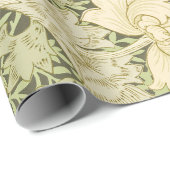 Chrysanthemum van William Morris,  kunst Cadeaupapier (Rol Hoek)