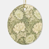 Chrysanthemum van William Morris,  kunst Keramisch Ornament (Links)