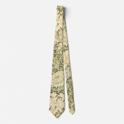 Chrysanthemum van William Morris,  kunst Stropdas (Voorkant)