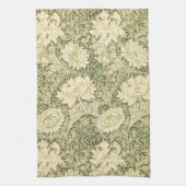 Chrysanthemum van William Morris,  kunst Theedoek (Verticaal)